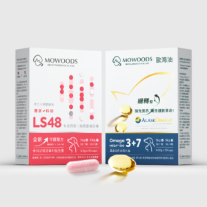 LS48泌尿道益生菌與歐海油Omega3寵物魚油組合，貓狗日常保健搭配
