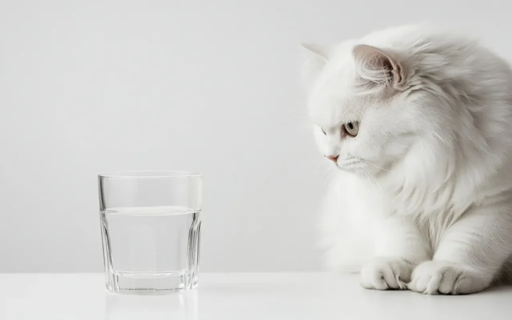 不愛喝水的貓咪較容易有泌尿道問題
