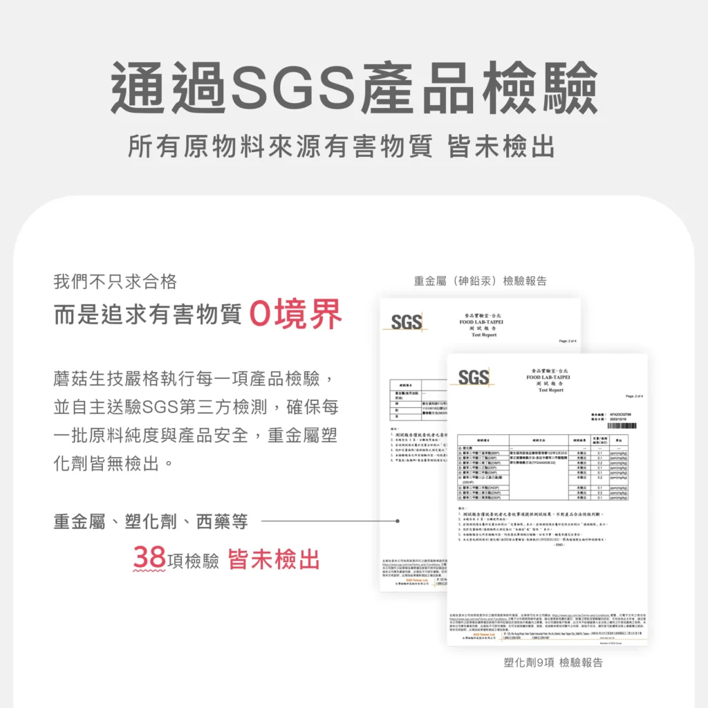 MOWOODS 愛泌利 泌尿道益生菌 通過 SGS 產品檢驗